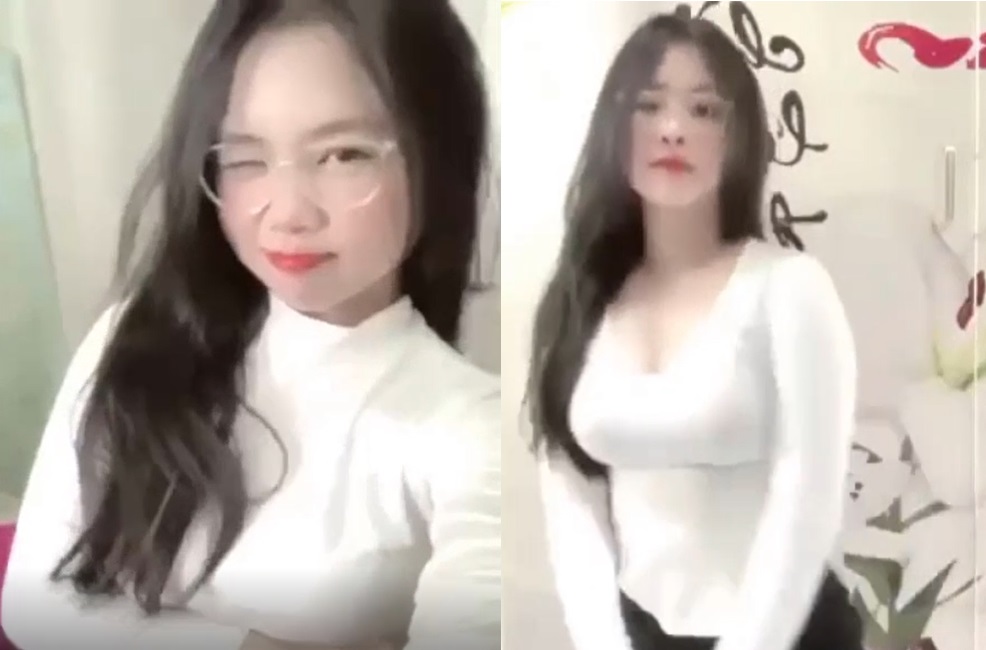 Thói quen khoe vú to trên mạng - sex clip