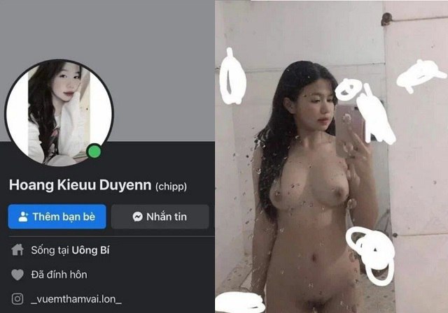 Hoàng Kiều Duyên lộ vú căng tròn - sex viet