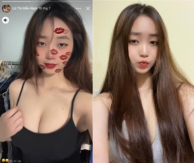 VIET69 Lò Thị Mẫn Nghi tiktoker 200k khoe hàng