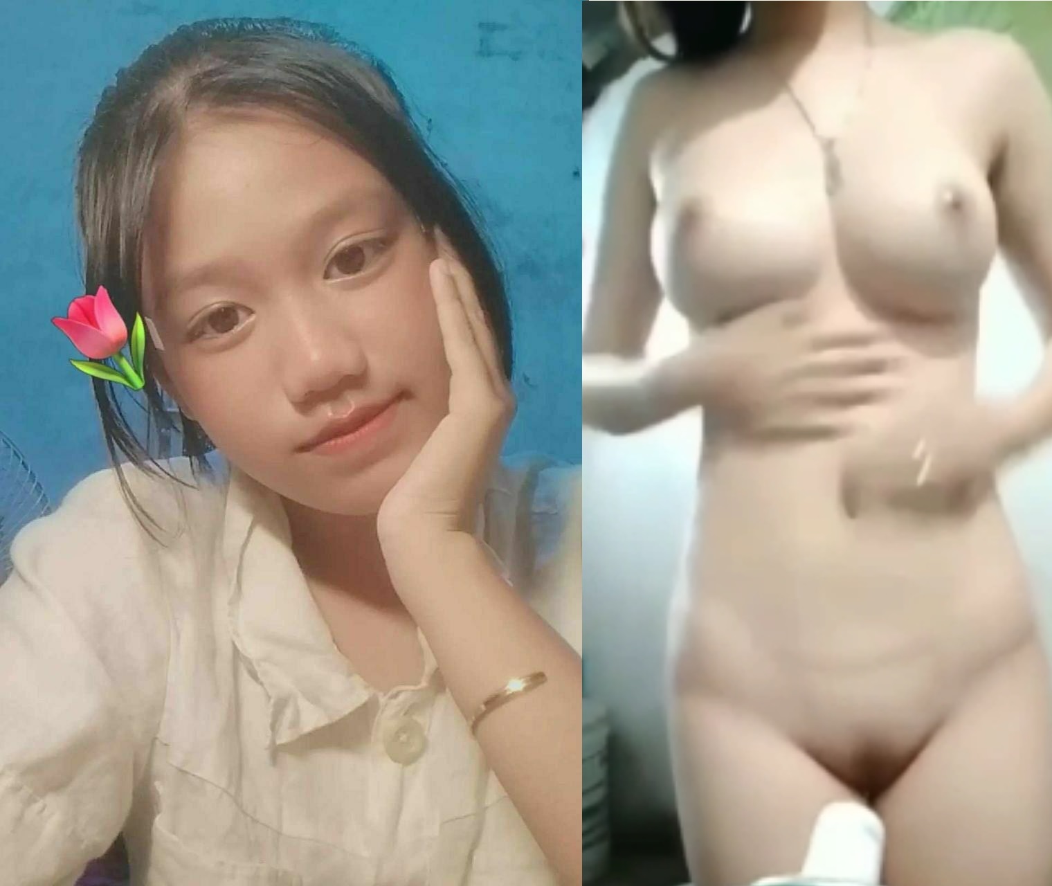 Bướm non vếu to nhìn khoái liền - sex Việt Nam
