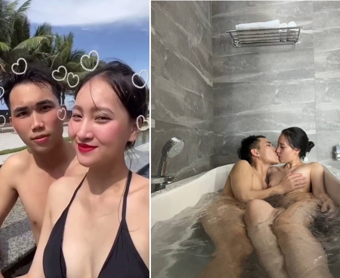 (sex Việt Nam) Sex Hạ My nện nhau với anh người yêu cu to