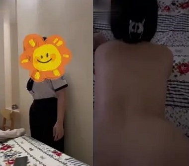 [clip sex] Trong bộ đồ học sinh có một cặp vú to