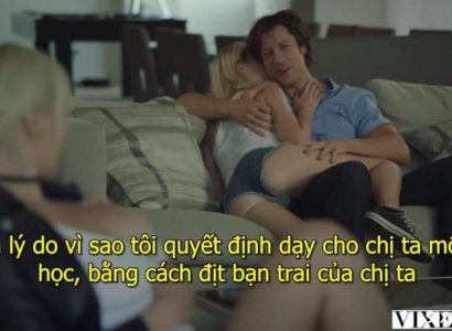 Anh trai Âu Mỹ địt em gái ruột sướng phê khó cưỡng - ClipSex