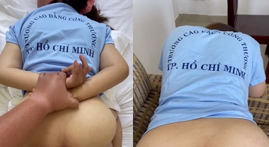 VIET69 - Em sinh viên Cao đẳng Công thương TPHCM tự quay sex cùng bạn trai