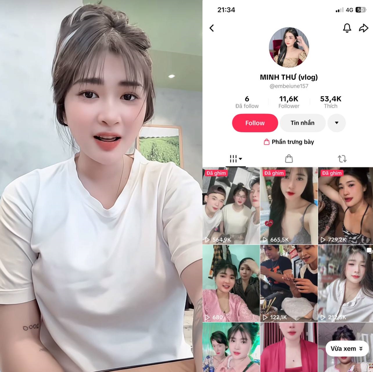 sex vn Clip mới của idol Minh Thư 2026